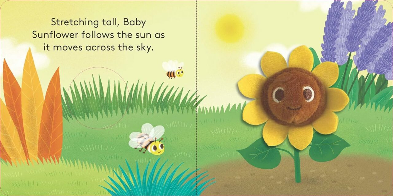 Baby Sunflower Page Spread