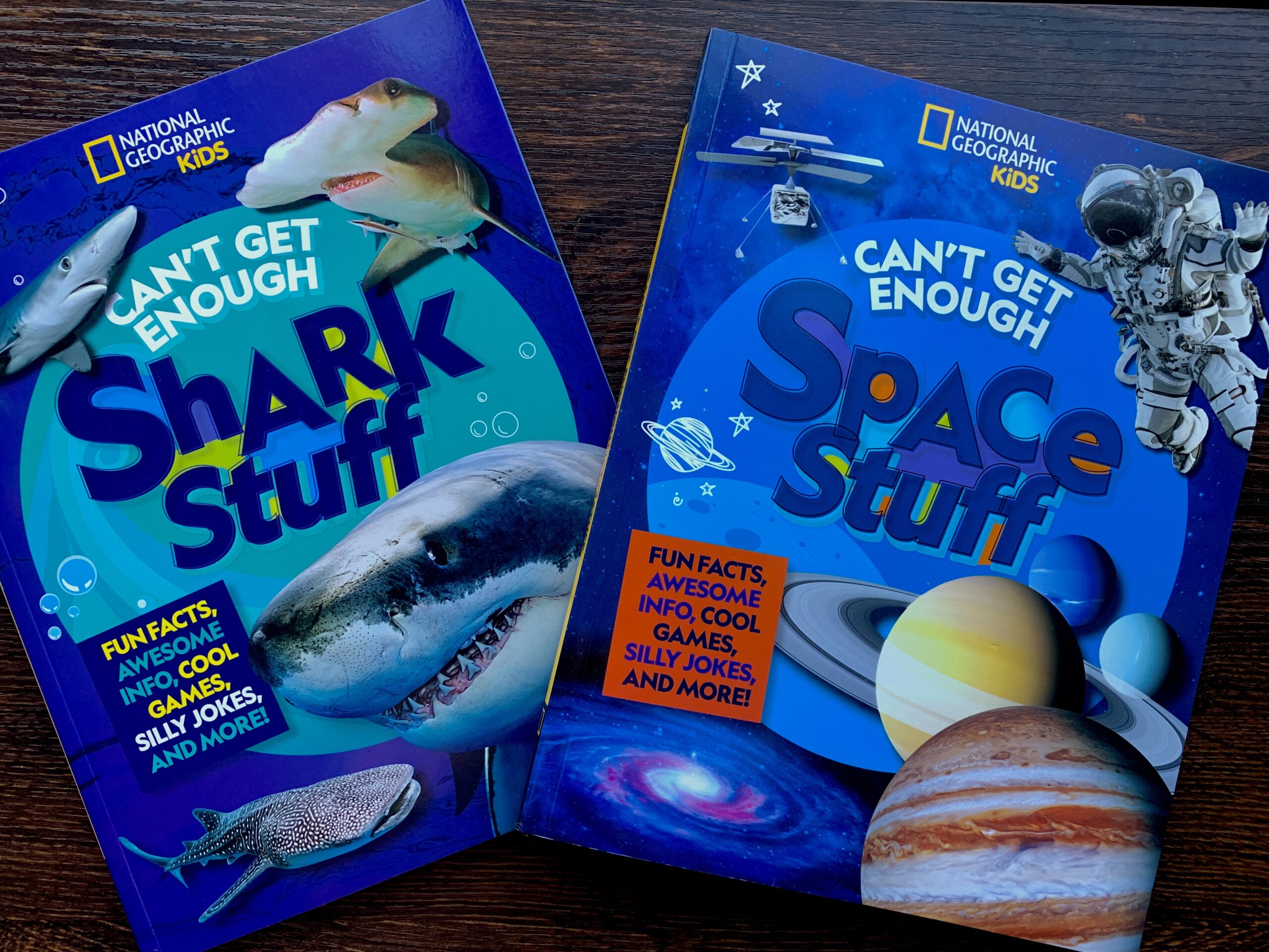 Can't Get Enough Shark Stuff: Fun Facts, Awesome Info, Cool Games, Silly  Jokes, and More!
