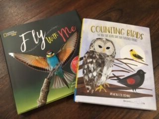 Fly with Me and Counting Birds books