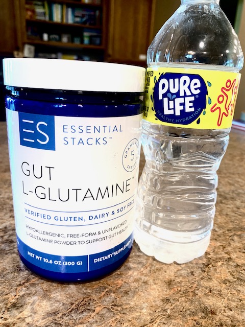 Gut L-Glutamine water