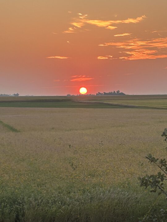 Iowa sunset