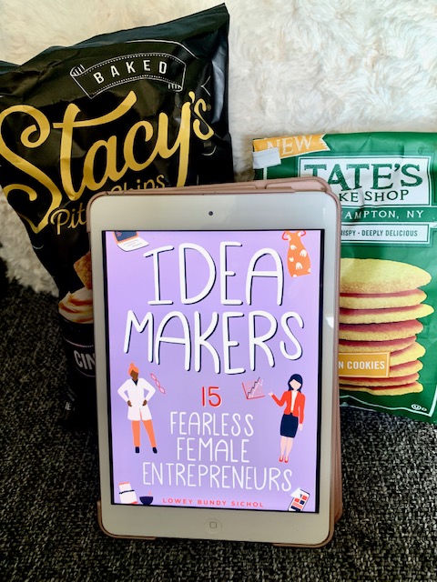 Idea Makers Book Cover with Snacks