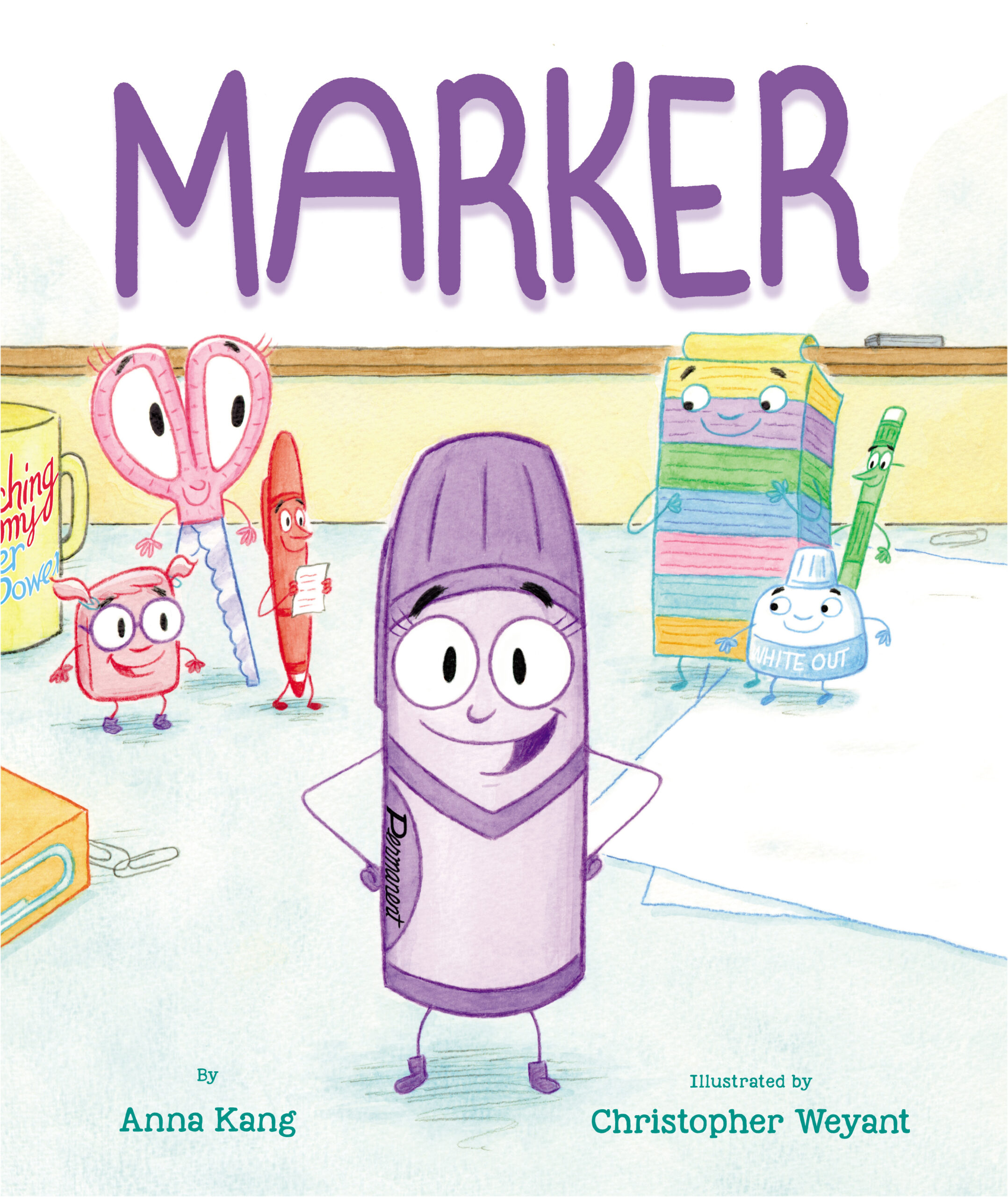 Children's Book Review: Marker by Anna Kang - Sincerely Stacie
