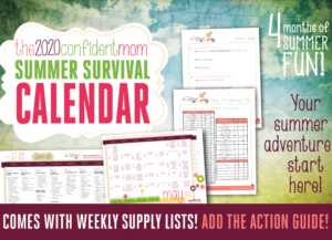 Summer Survival Calendar
