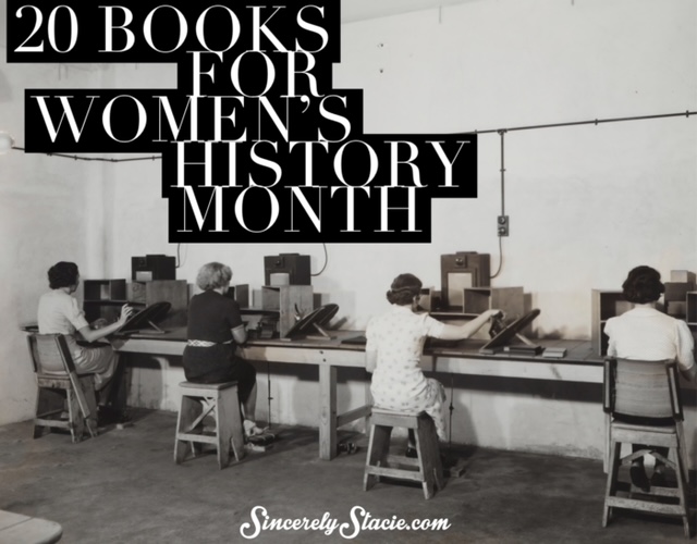 20 Books for Women's History Month