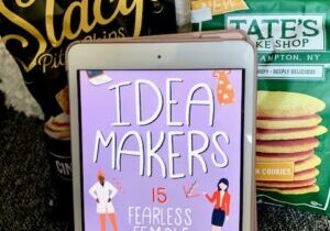 Idea Makers Book Cover with Snacks